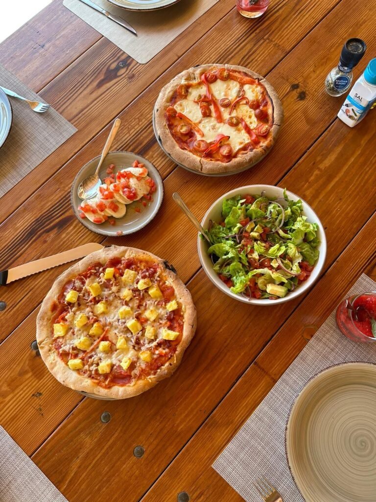 zelfgemaakte pizza Ibiza