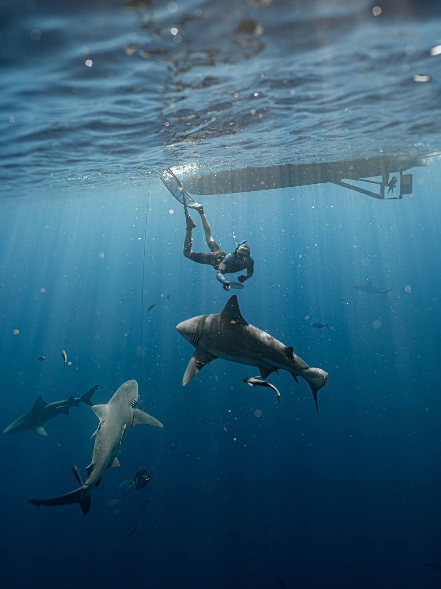 sharkdiven capture the globe
